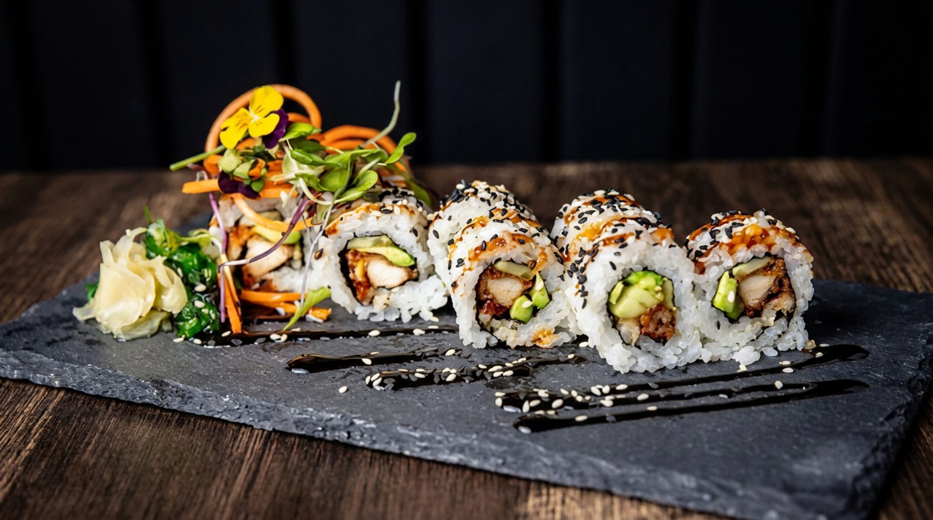 Where sushi meets the parrilla
