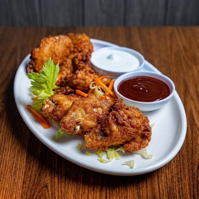 Fried Chicken Wings.