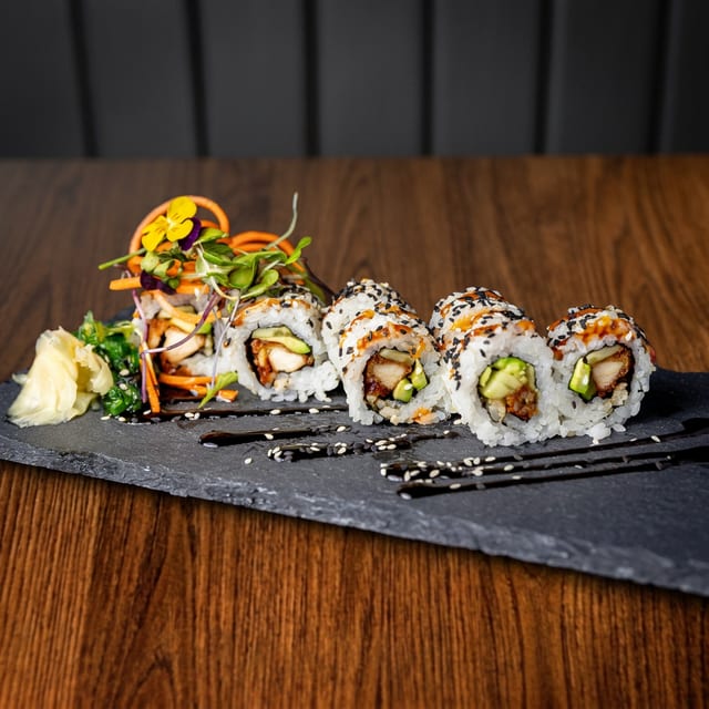 Chicken Teriyaki Roll.
